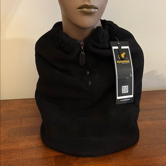 Black Men's Scarf (or Women/crosspost) - Picture 1 of 9